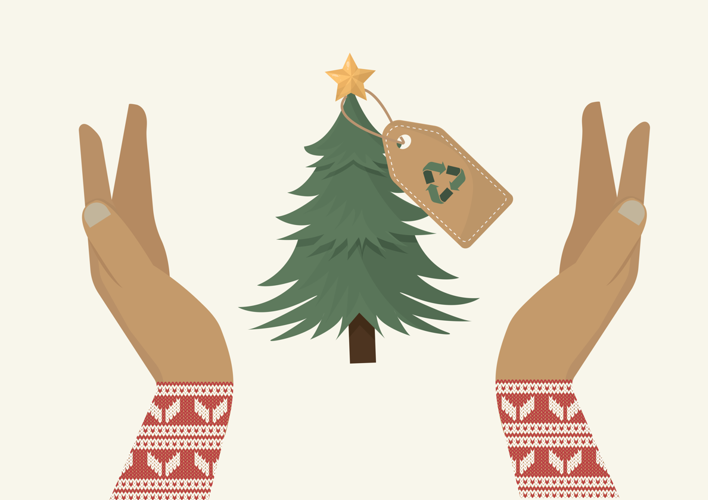 Wohin mit dem Weihnachtsbaum nach den Feiertagen? Schenken Sie ihm ein zweites Leben