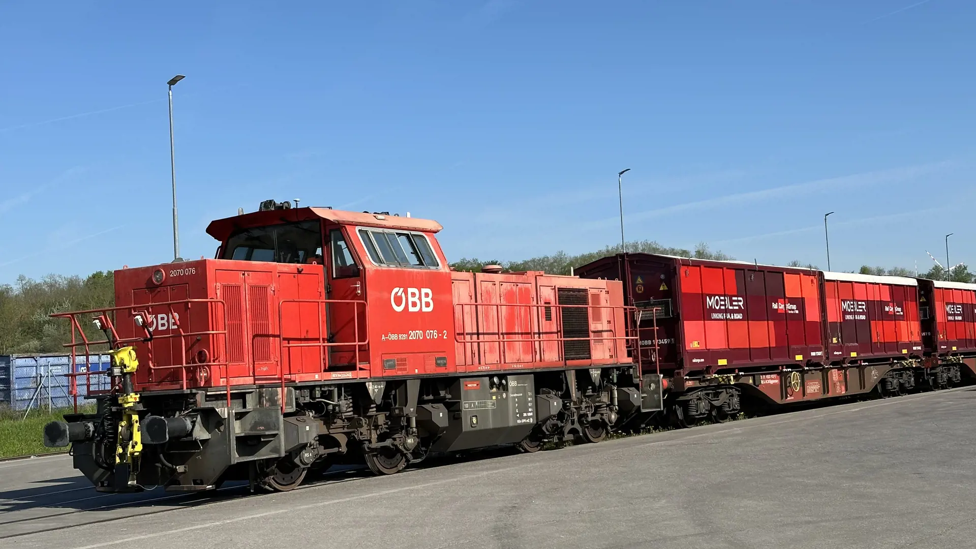 Umweltfreundlicher Transport: Abfall auf der Schiene